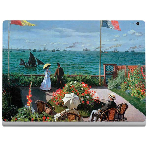 Claude Monet The Terrace at Sainte-Adresse Surface Book 2 13.5in Skin
